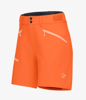 Norrøna falketind flex1 Shorts W's Orange Alert