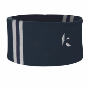 Kibo Classic Stripe Headband Navy w/White