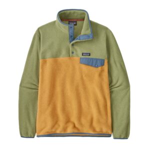 Patagonia Mens Lw Synch Snap-T P/O Pufferfish Gold