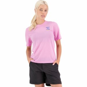 Mons Royale Icon Relaxed Tee Womens Pop Pink