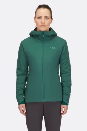 Rab Xenair Alpine Light Jacket Womens Green Slate