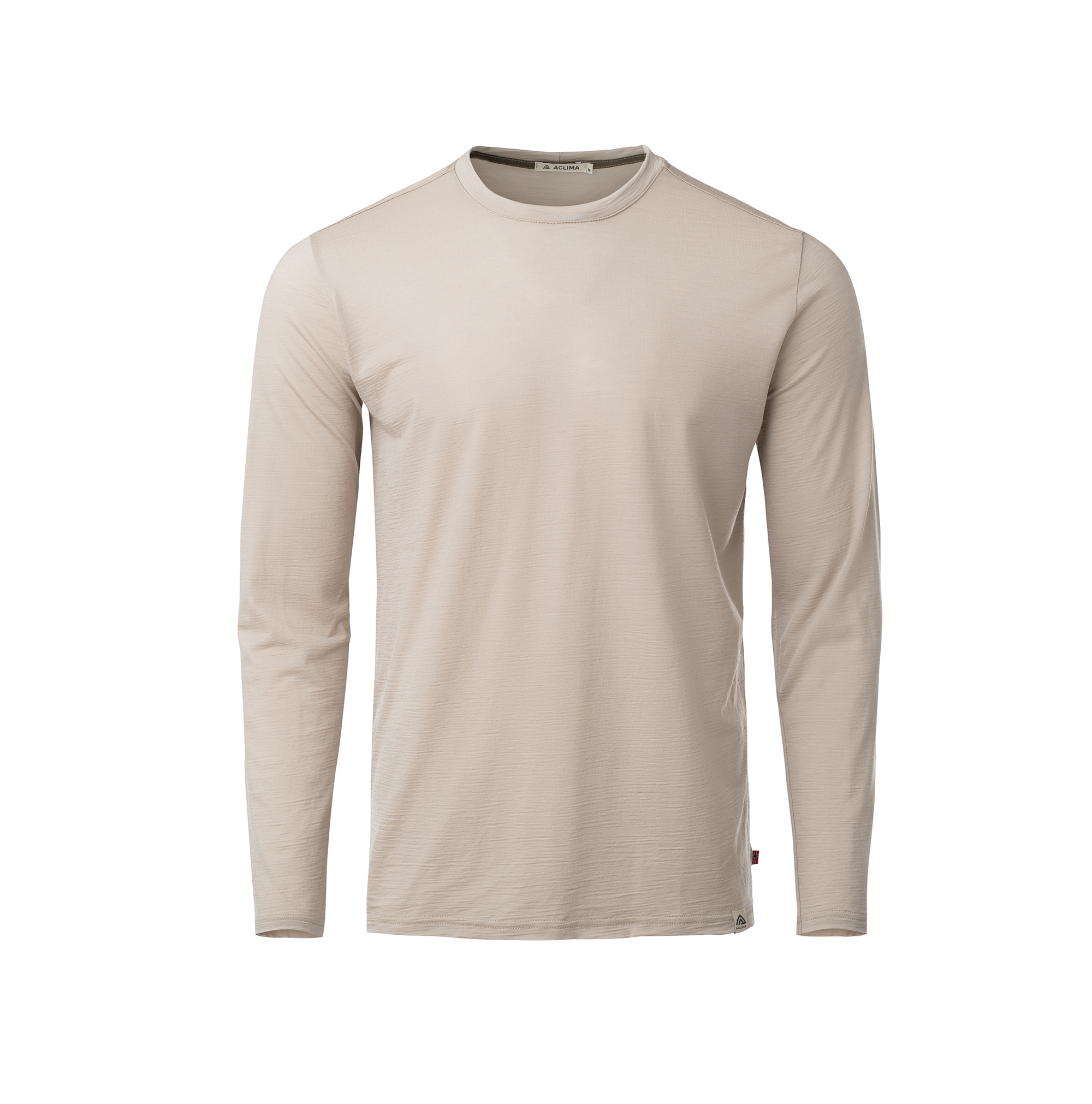 Aclima Lightwool 180 Crewneck Mens Simply Taupe