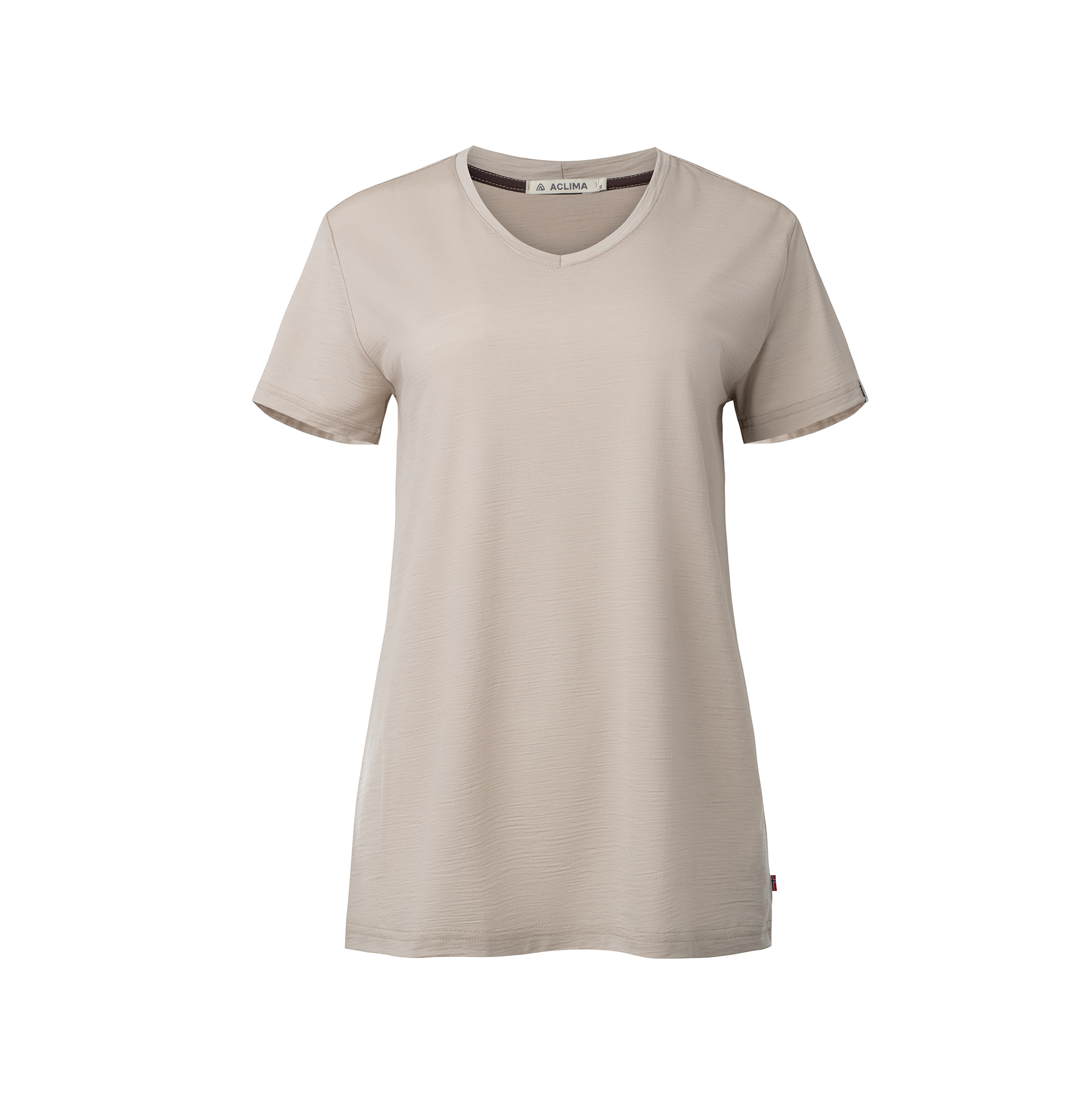 Aclima Lightwool 180 Loose Fit Tee Womens Simply Taupe