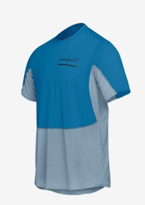 Norrøna senja equaliser lightweight T-shirt M's Mykonos Blue