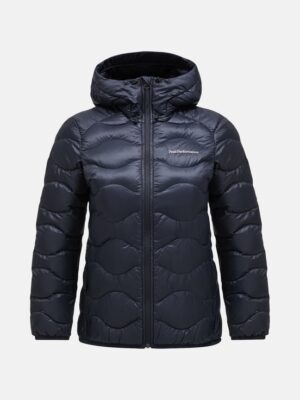 Peak Performance Helium Down Hood Jacket Womens Black