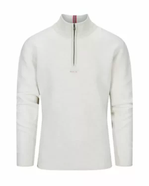Amundsen Boiled Half Zip Mens Oatmeal