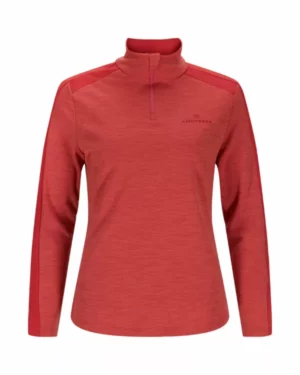 Amundsen 5mila Half Zip Womens Weathered Red