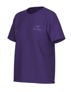 Arc'teryx Kragg SL Cotton Emblem Crew SS Womens Azalea