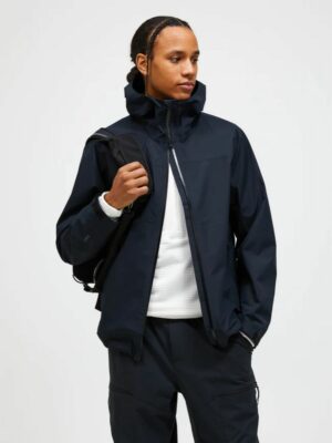 Peak Performance Mens Treeline Shell Jacket Black