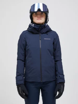 Peak Performance Womens Anima Insulated Jacket Blue Shadow