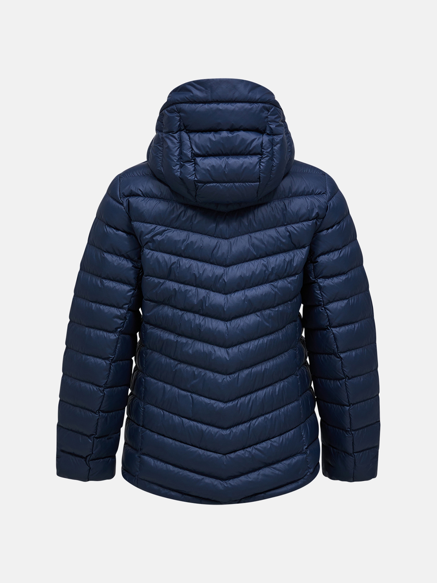 Peak Performance Womens Frost Down Hood Jacket Blue Shadow - Bilde 2