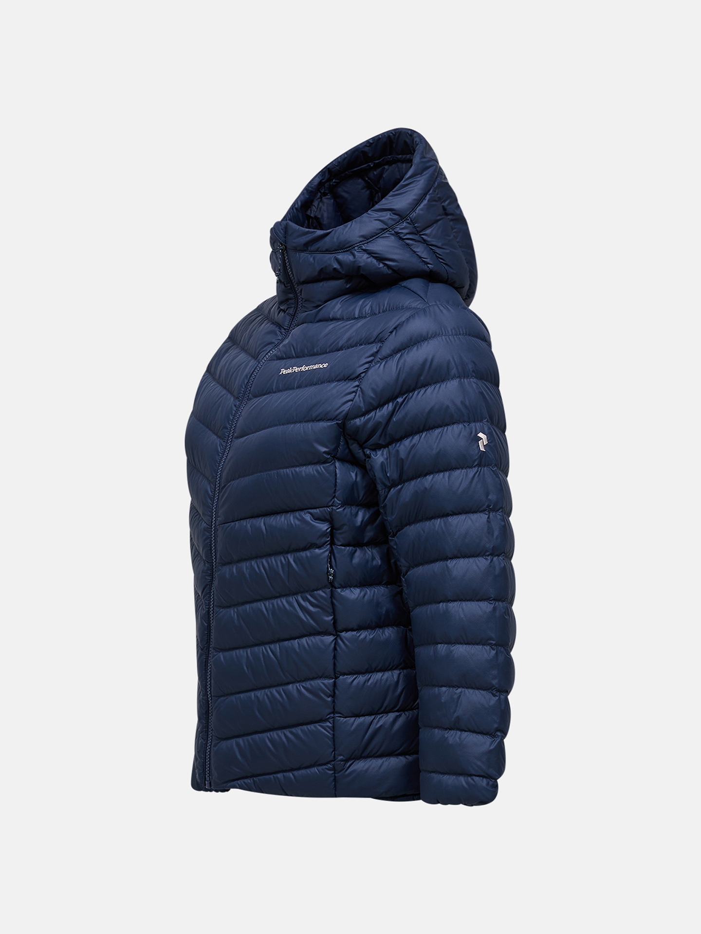 Peak Performance Womens Frost Down Hood Jacket Blue Shadow - Bilde 3