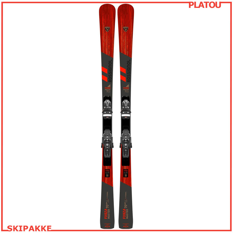Rossignol Forza 70° Ti +Master R22 plate og SPX 14 Rockerrace GW binding