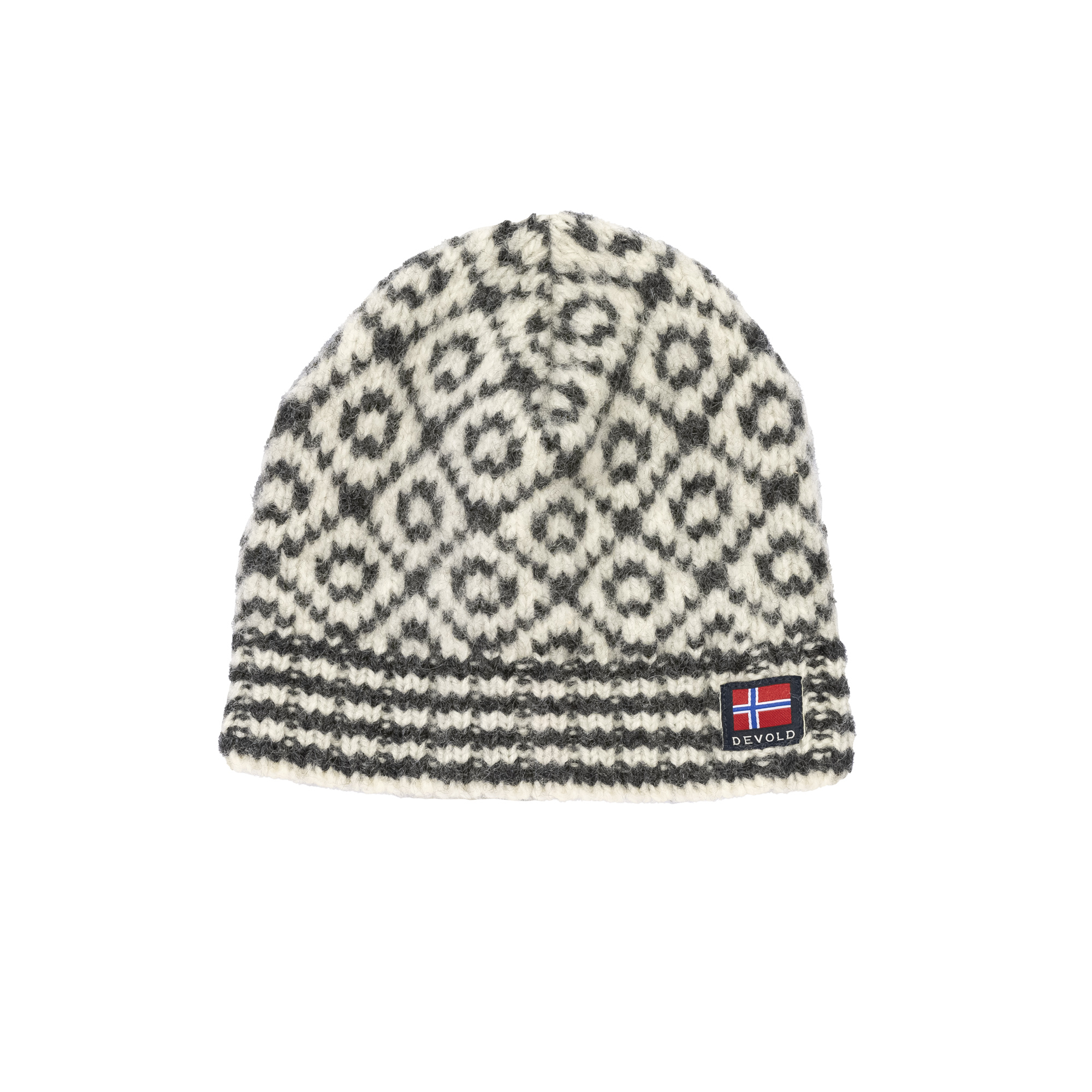 Devold Svalbard Wool Beanie Offwhite/Anthracite