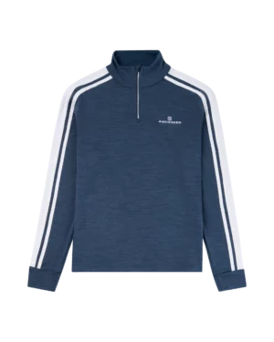 Amundsen 5mila Half-Zip Lines Womens Faded Navy