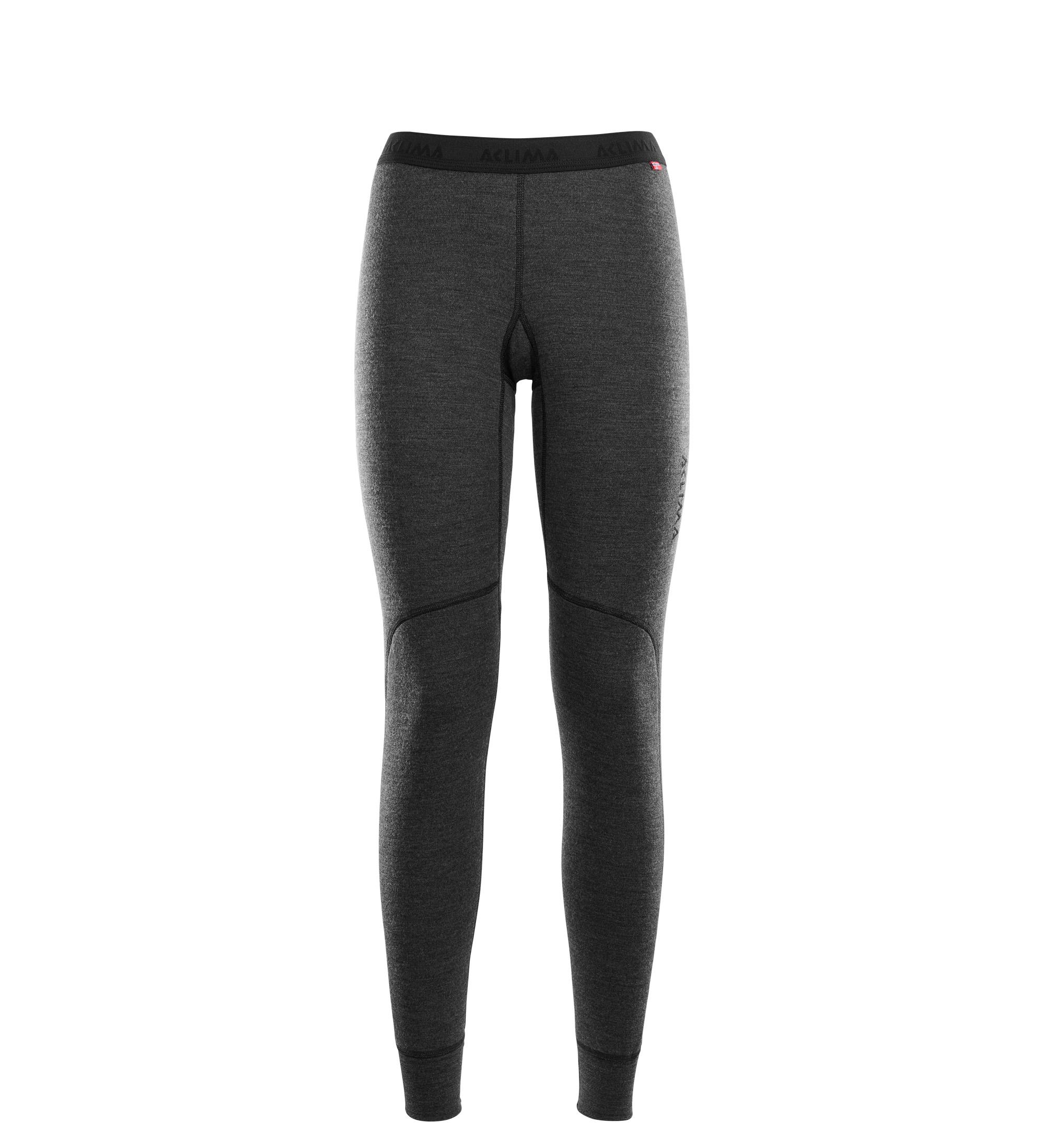 Aclima Aclima Doublewool Longs Womens Marengo-Jet Black 103425 Platou Sport 2