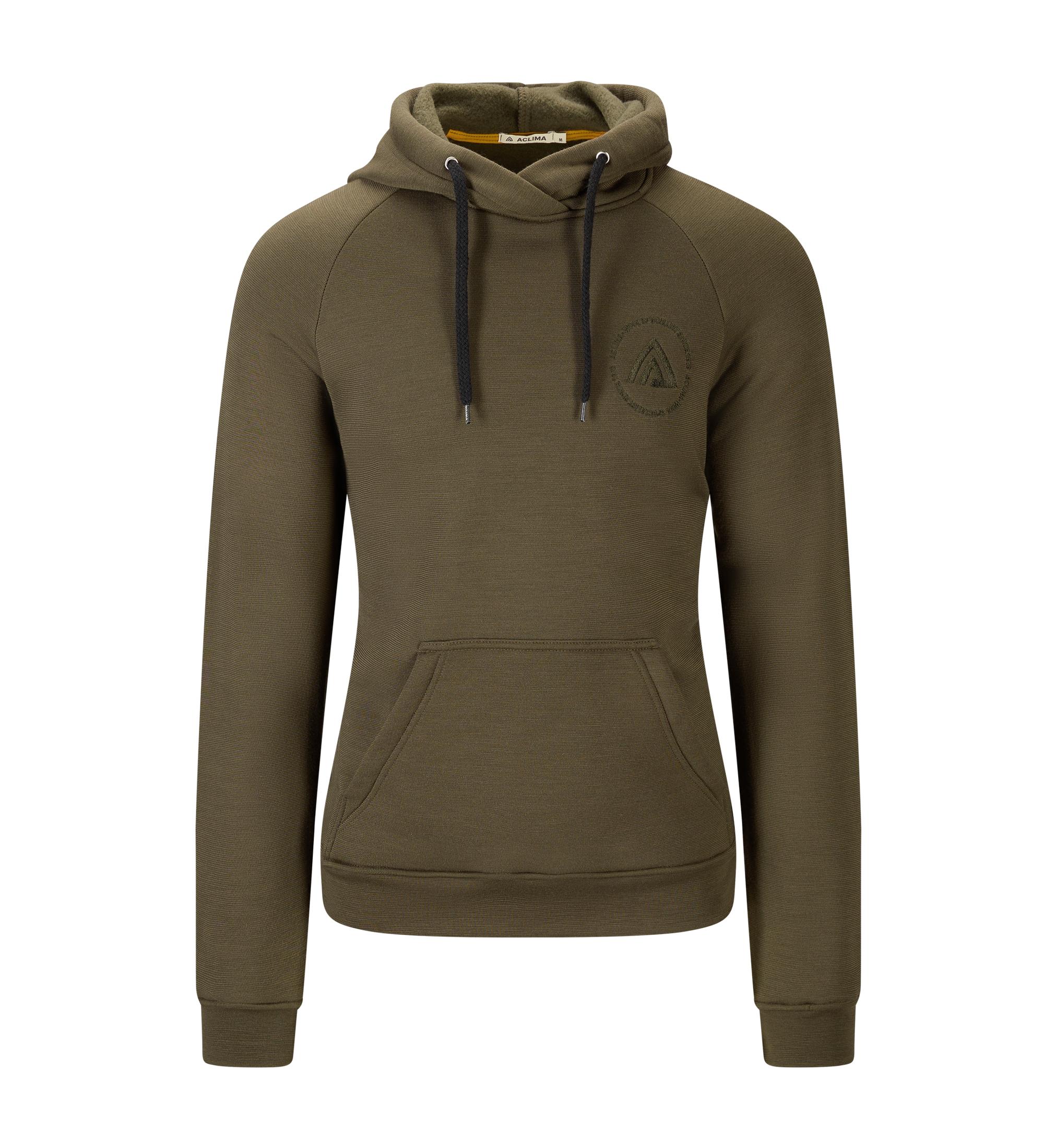 Aclima Aclima Fleecewool V2 Hoodie Mens Tarmac 108479 Platou Sport 1