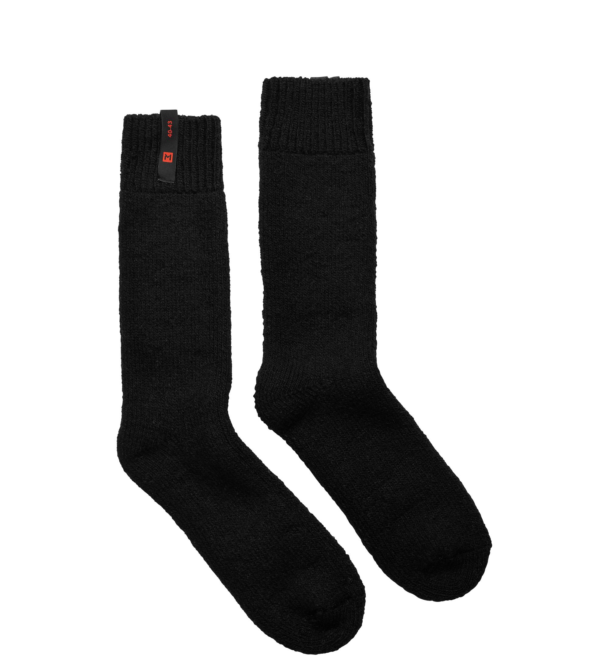 Aclima Aclima Lars Monsen AnáRjohka Thick Socks Jet Black 105460 Platou Sport 1