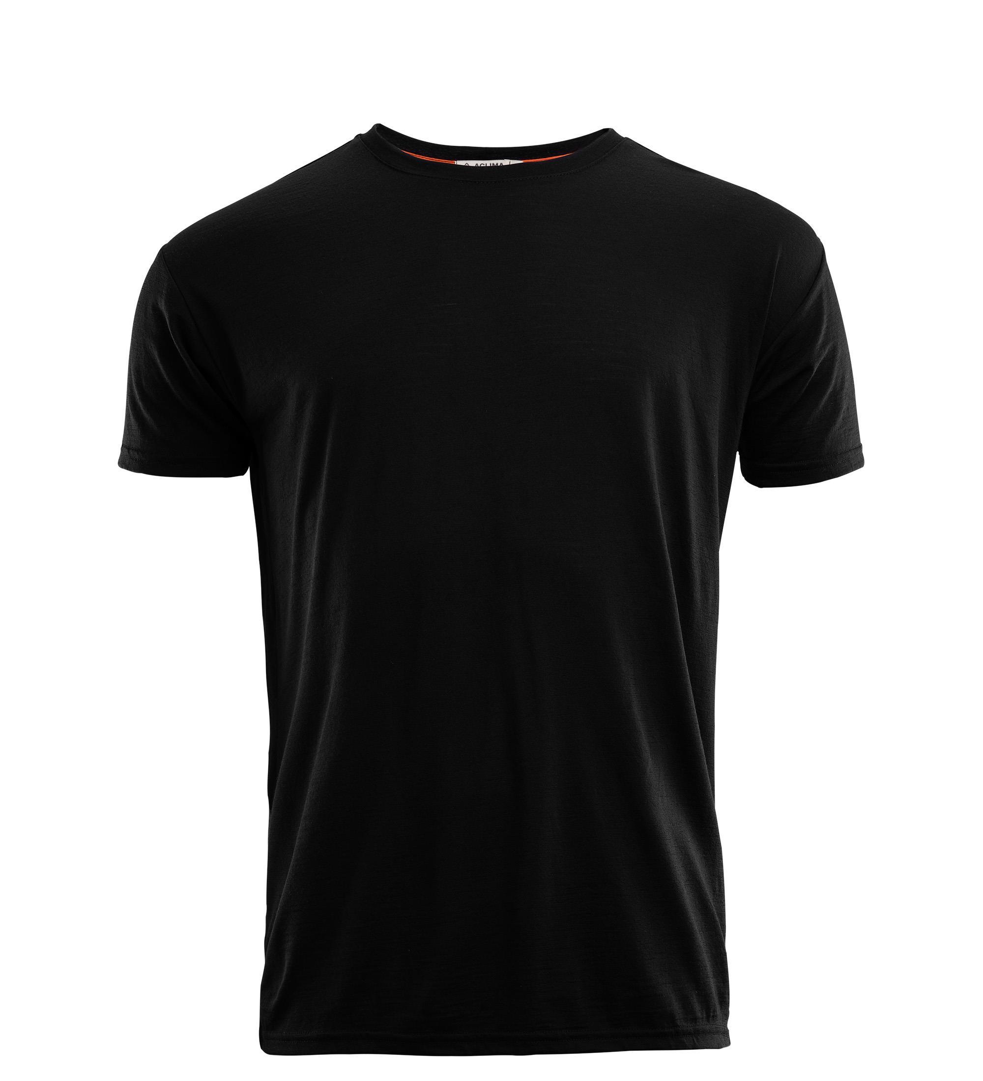Aclima Aclima LightWool 140 Classic Tee Mens Jet Black 106817 Platou Sport 1