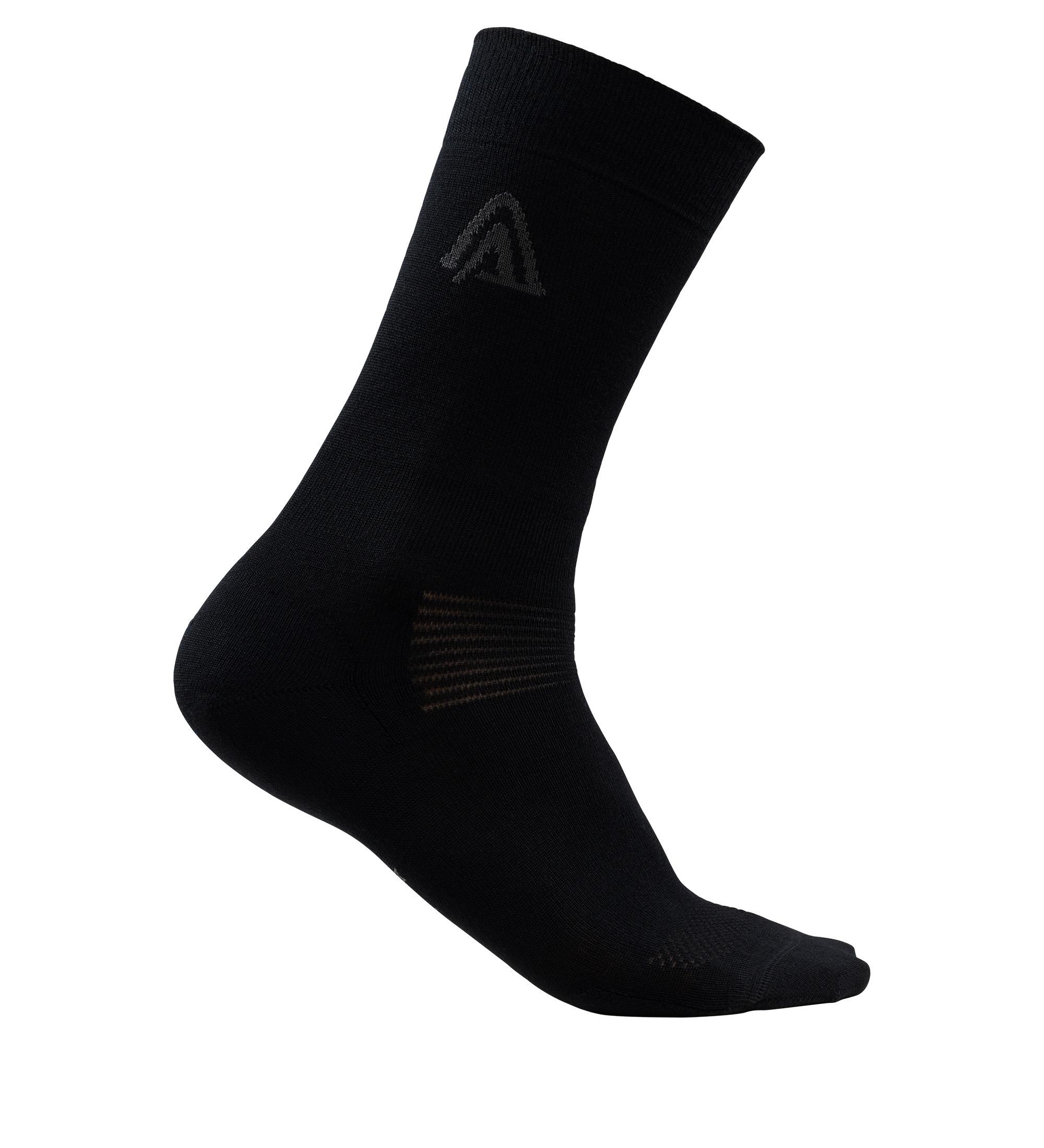 Aclima Aclima Liner Socks Jet Black 103977 Platou Sport 1
