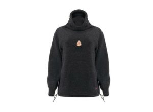 Aclima Aclima Reborn Terry Pullover Unisex Dark Grey Melange 108446 Platou Sport 1