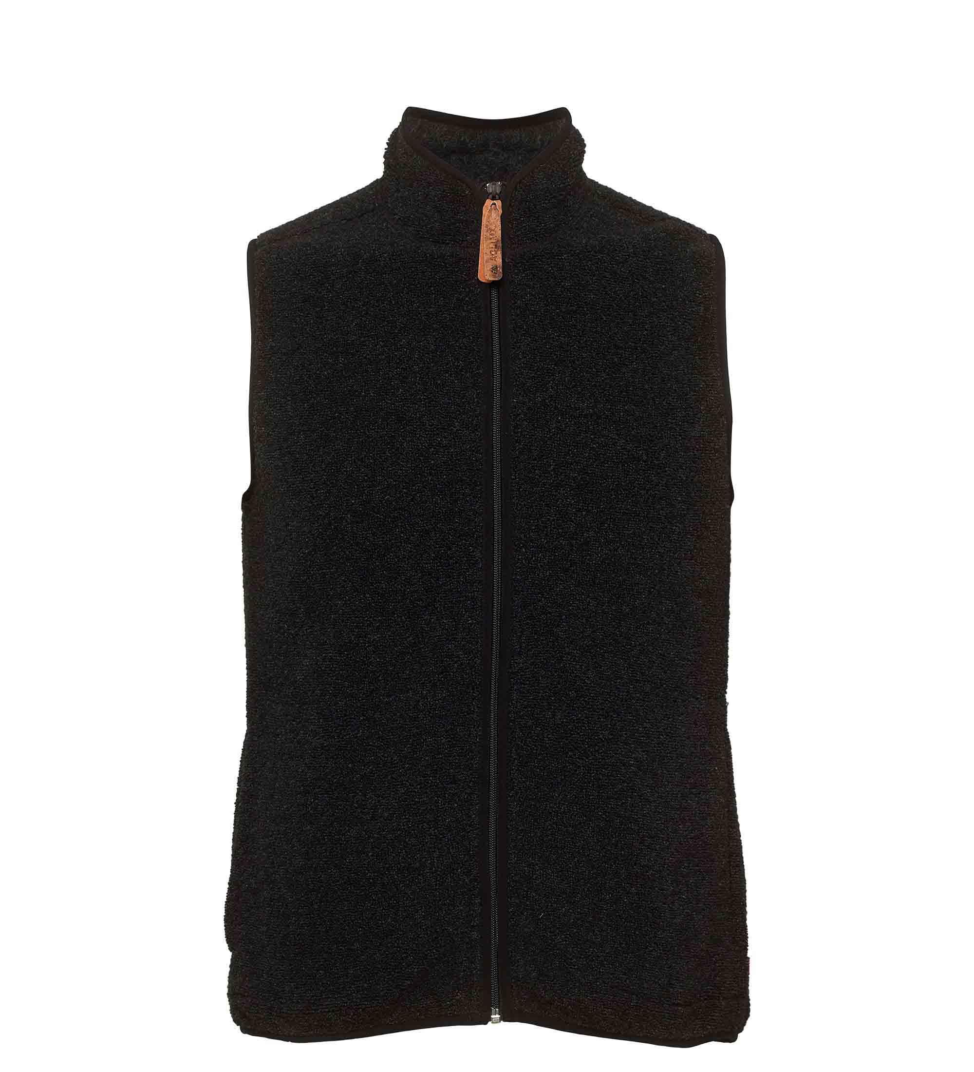 Aclima Aclima Reborn Terry Vest Mens Dark Grey Melange 108106 Platou Sport 1