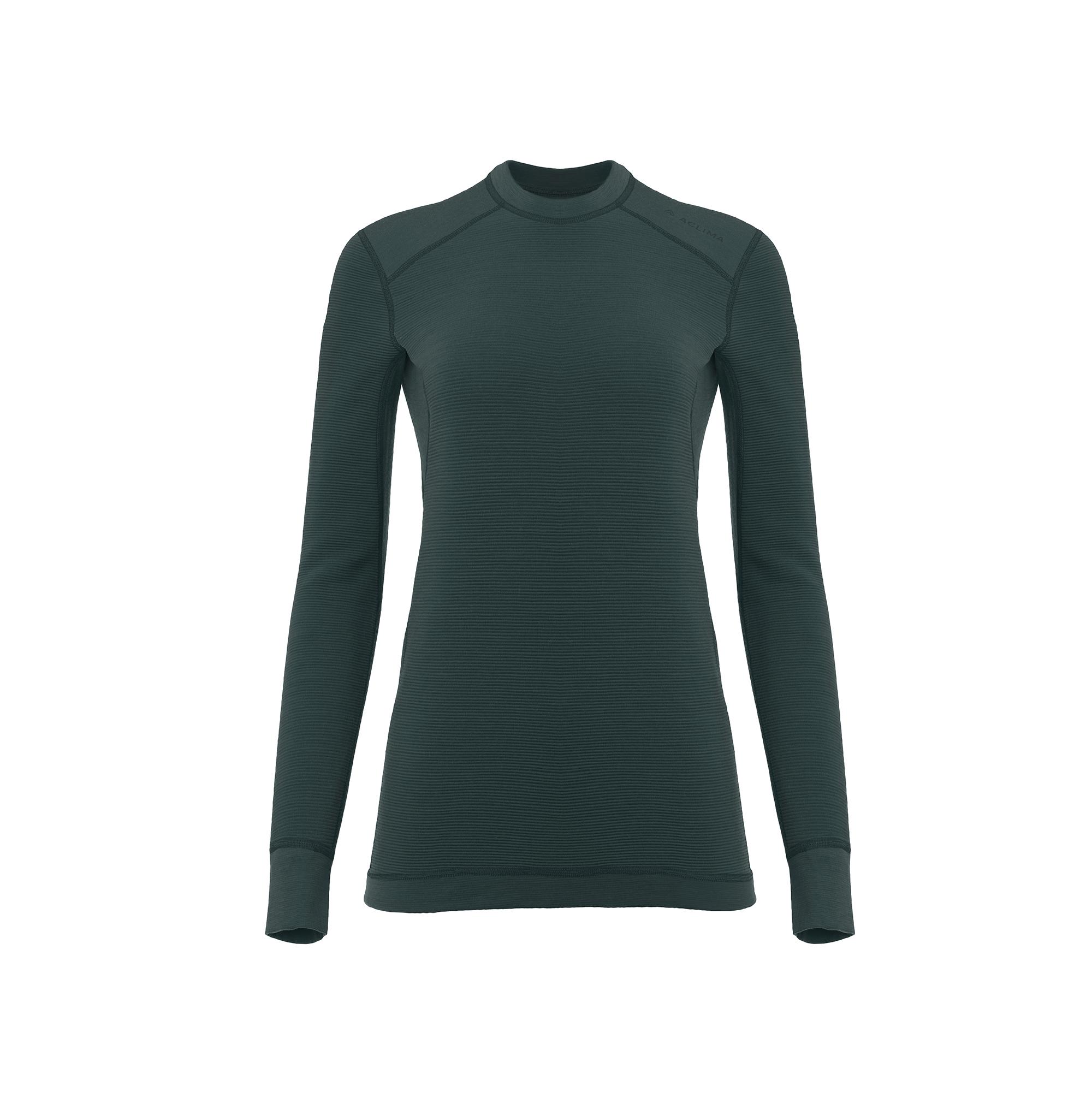 Aclima Aclima StreamWool Crew Neck Womens Green Gables 108455 Platou Sport 1