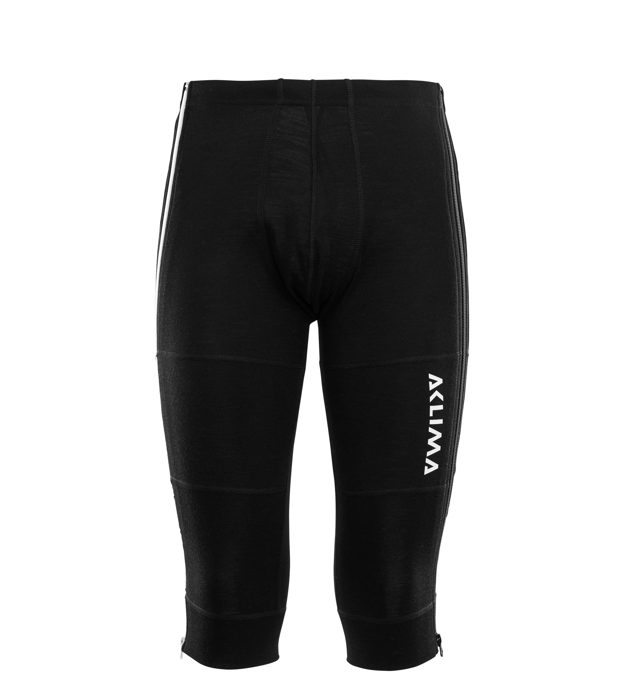 Aclima Aclima WarmWool 3-4 Summit Longs Mens Jet Black 105301 Platou Sport 1