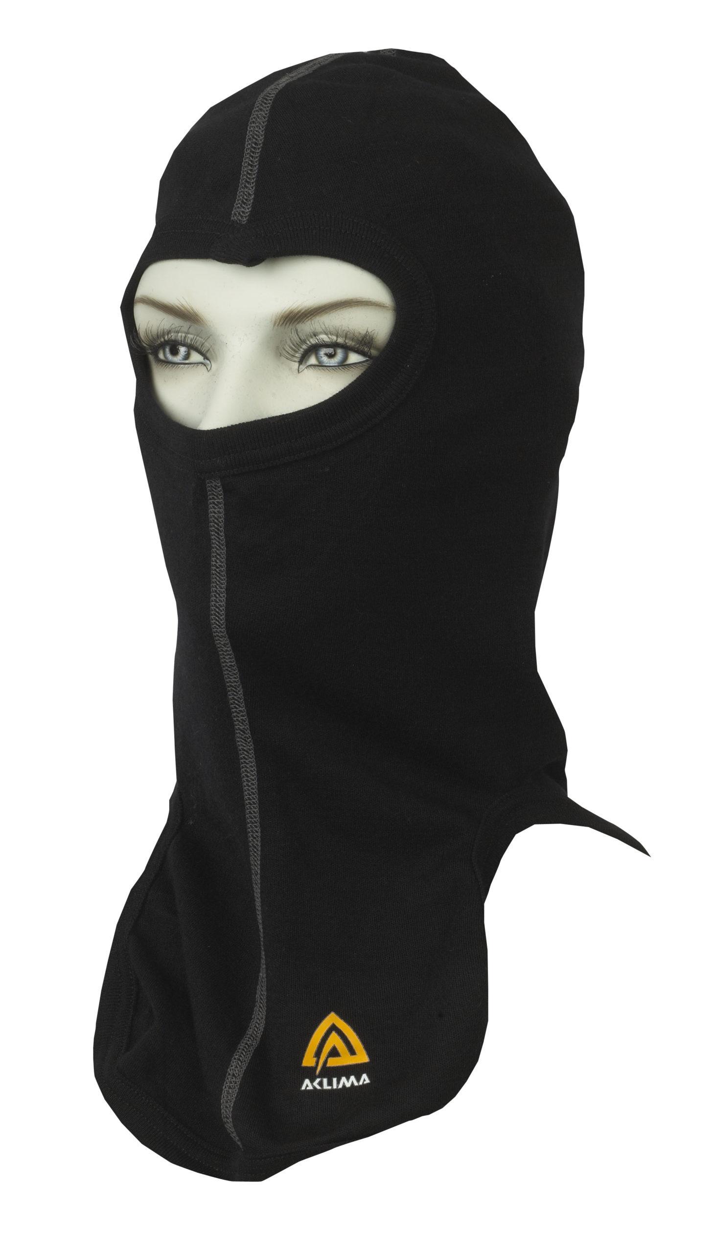 Aclima Aclima Warmwool Balaclava Jet Black S-H202WI2U_00001 Platou Sport 1
