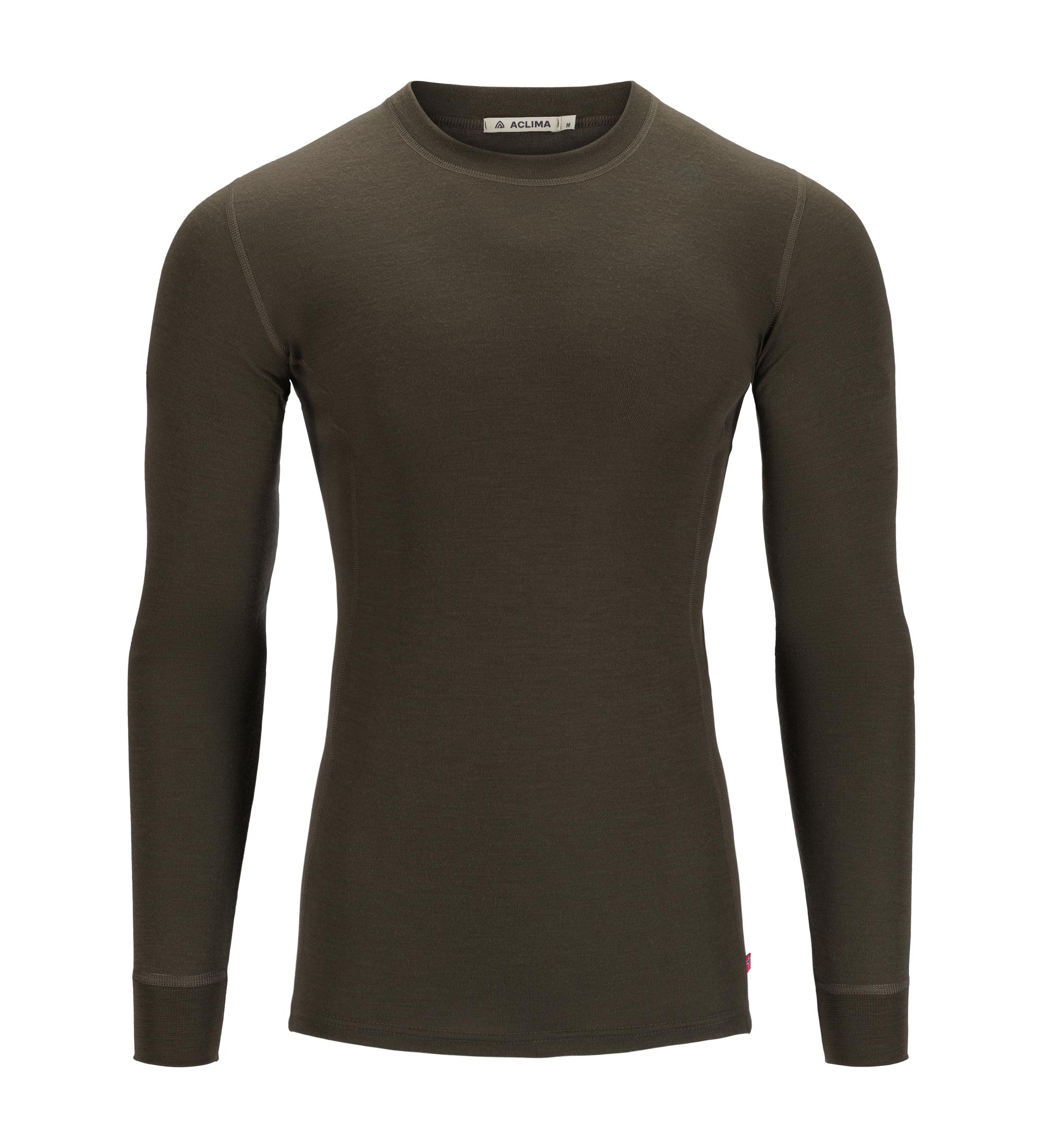 Aclima Aclima Warmwool Crewneck Mens Tarmac 101715 Platou Sport 1