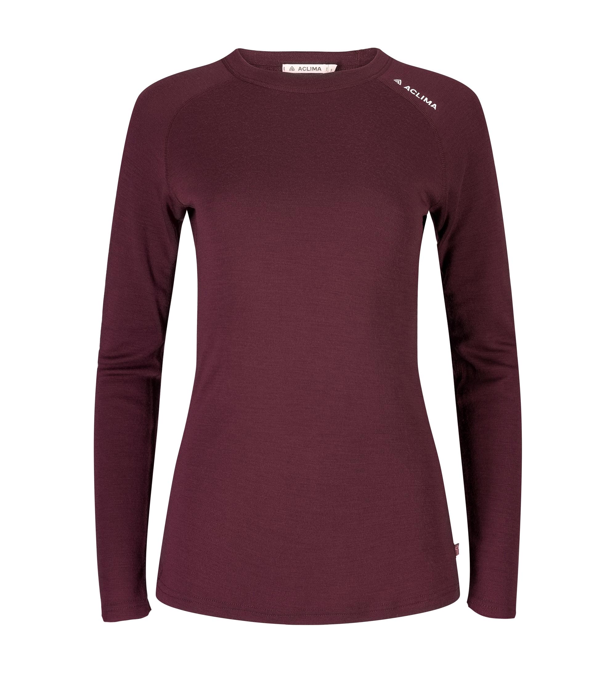 Aclima Aclima Warmwool Crewneck Womens Fig 101702 Platou Sport 1