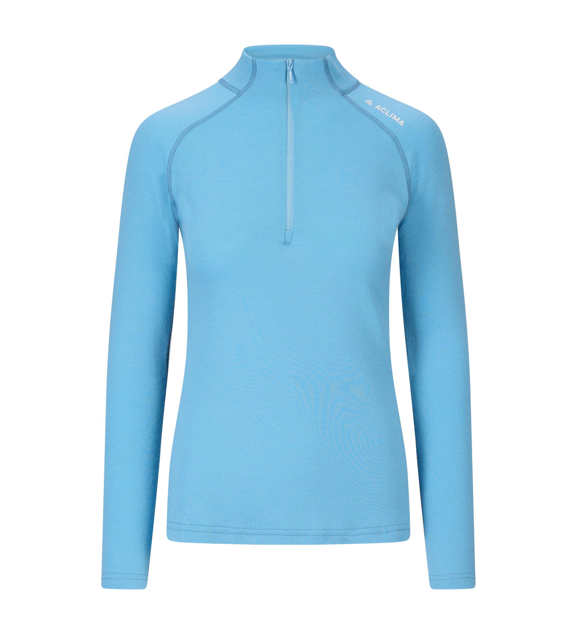 Aclima Aclima Warmwool Mockneck Womens Niagara 101705 Platou Sport 1