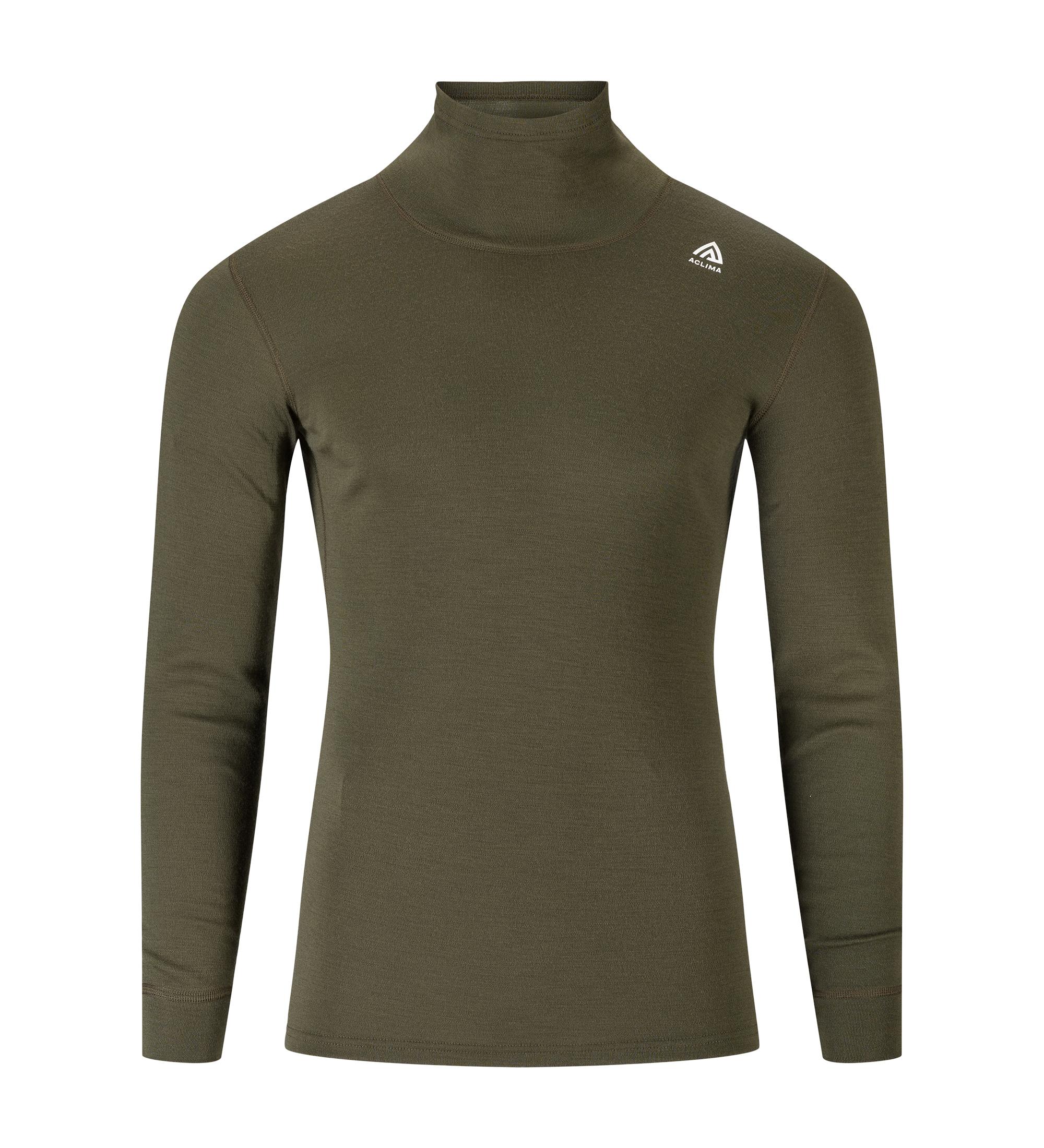 Aclima Aclima Warmwool Roll Neck Mens Tarmac 109917 Platou Sport 1