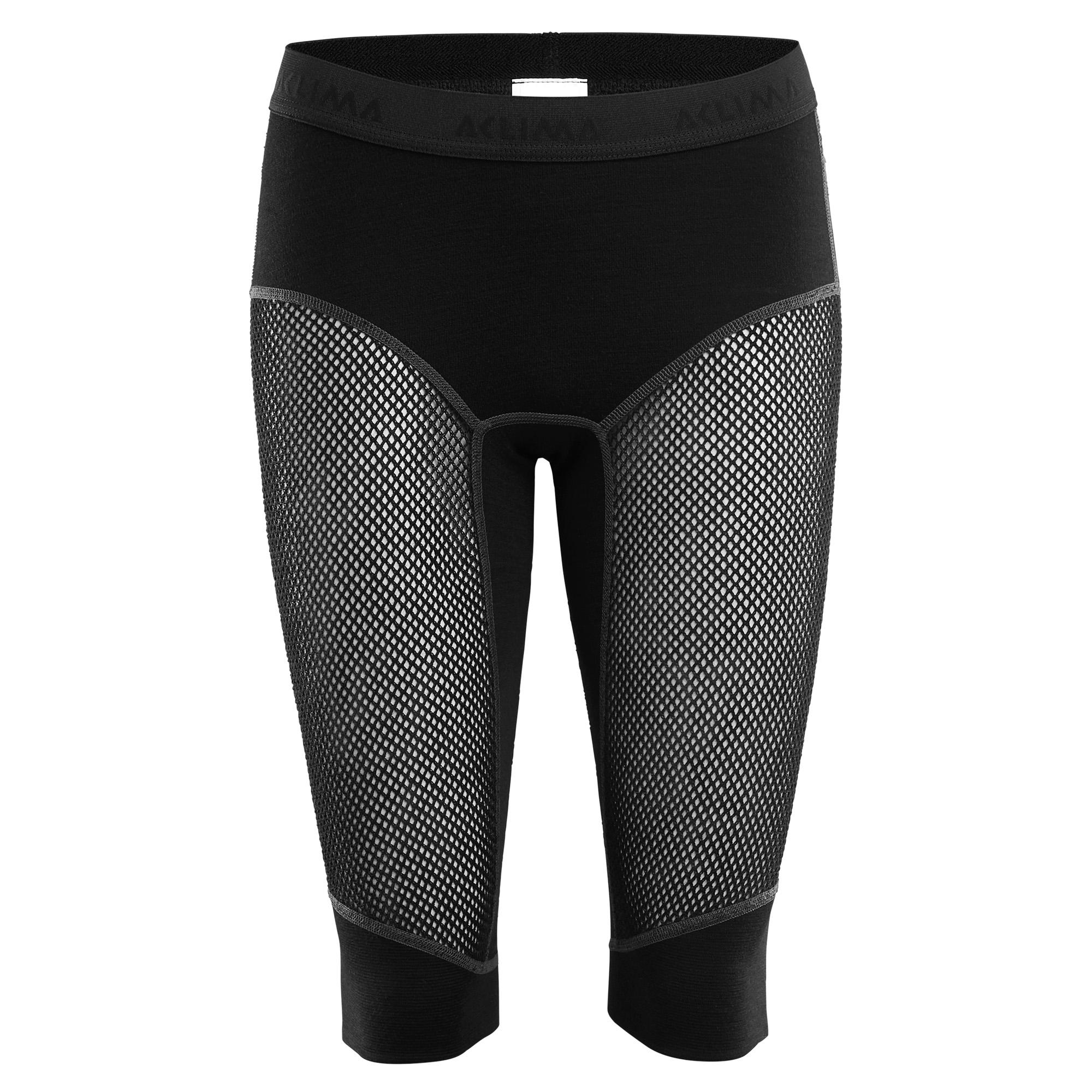 Aclima Aclima WoolNet Original Shorts Long Womens Jet Black 103688 Platou Sport 1
