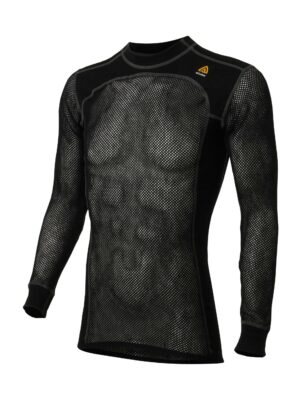Aclima Woolnet Original Crewneck Mens Jet Black