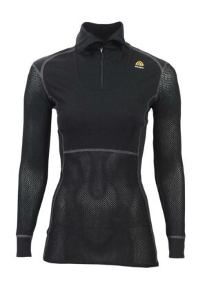 Aclima Woolnet Original Polo Womens Jet Black