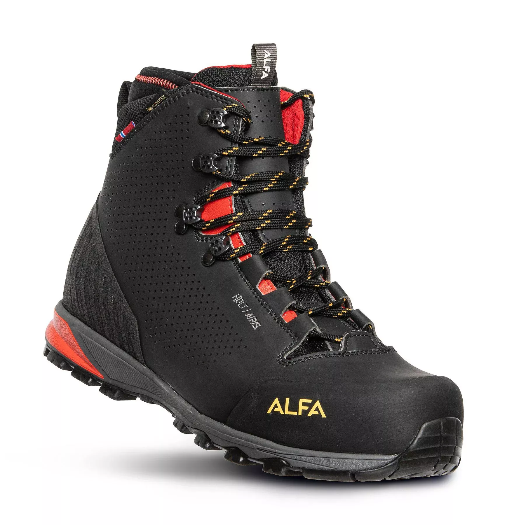 Alfa Alfa Holt Aps Gtx Mens Black 671959 Platou Sport 1
