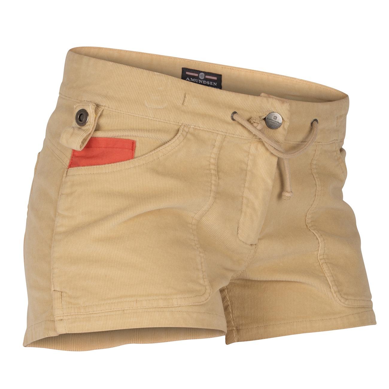 Amundsen Sports Amundsen 3incher Concord Garment Dyed Shorts Womens Desert WSS59.1.620 Platou Sport 3