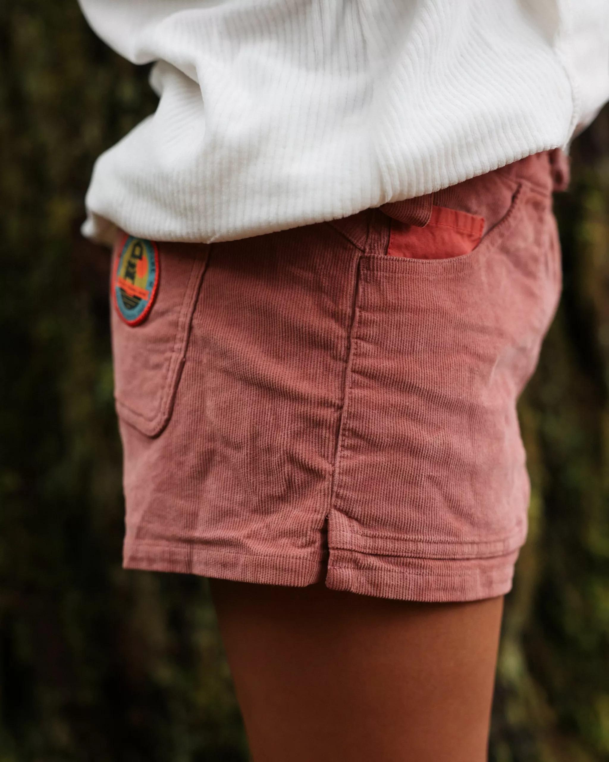 Amundsen Sports Amundsen 3incher Concord Garment Dyed Shorts Womens Faded Peony Pink WSS59.1.191 Platou Sport 2