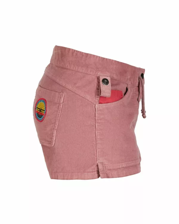 Amundsen Sports Amundsen 3incher Concord Garment Dyed Shorts Womens Faded Peony Pink WSS59.1.191 Platou Sport 4