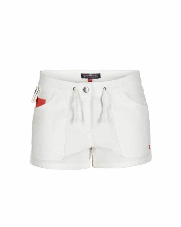 Amundsen Sports Amundsen 3incher Concord Garment Dyed Shorts Womens White WSS59.1.001 Platou Sport 1