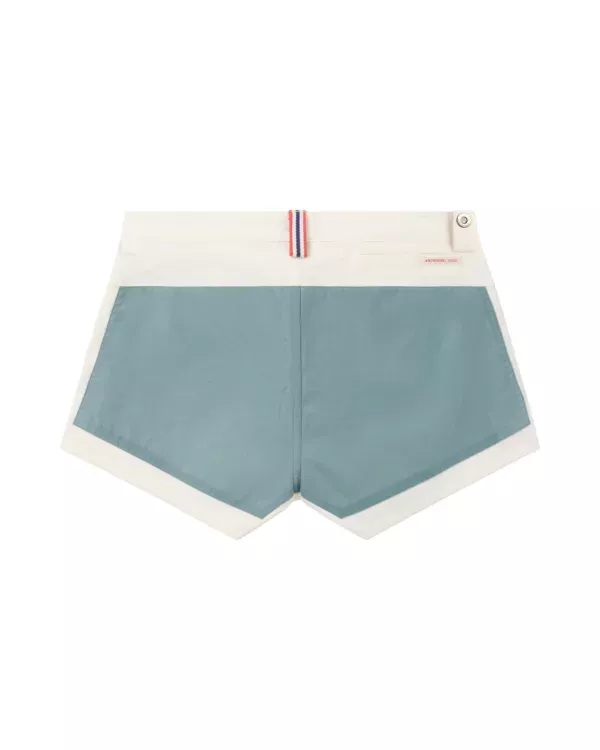 Amundsen Sports Amundsen 3incher Field Shorts Womens Offwhite-Stormy Blue WSS80.1.014 Platou Sport 2