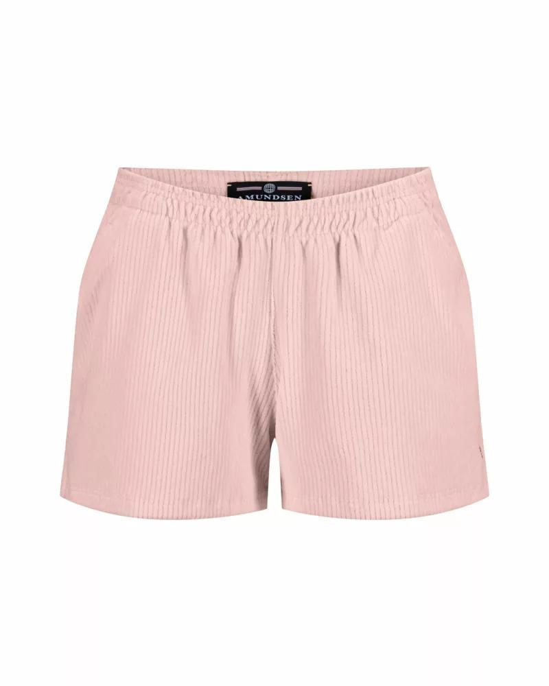 Amundsen Sports Amundsen 4incher Comfy Cord Shorts Womens Blush Pink WSS63.1.183 Platou Sport 1