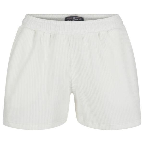 Amundsen Sports Amundsen 4incher Comfy Cord Shorts Womens White WSS63.1.001 Platou Sport 1