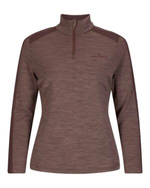 Amundsen 5Mila Half Zip Womens Faded Heather
