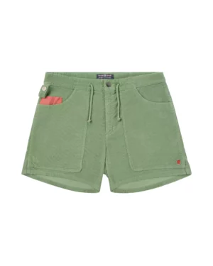 Amundsen 5incher Concord Garment Dyed Shorts Mens Willow Green