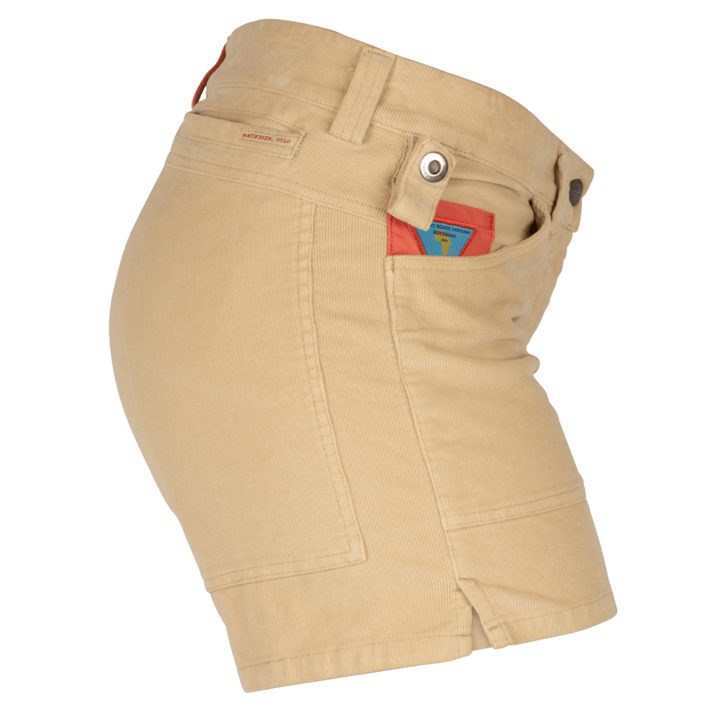 Amundsen Sports Amundsen 5incher Concord Garment Dyed Shorts Womens Desert WSS60.1.620 Platou Sport 6