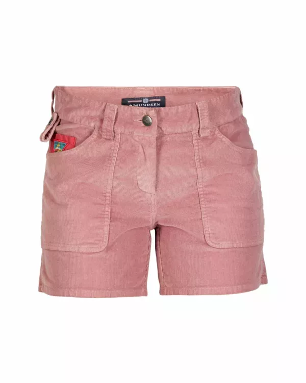 Amundsen Sports Amundsen 5incher Concord Garment Dyed Shorts Womens Faded Peony Pink WSS60.1.191 Platou Sport 1