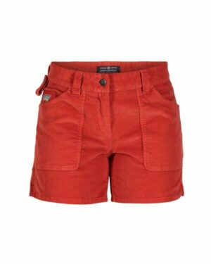 Amundsen 5incher Concord Garment Dyed Shorts Womens Weathered Red