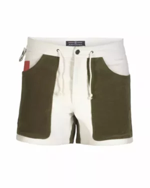Amundsen 5incher Concord Shorts Mens Natural/Olive Ash
